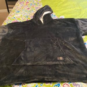 Catalonia Premium Sherpa Oversized Hoodie Hooded Blanket